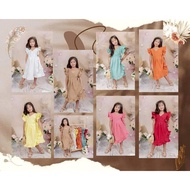 Mcxene Overlap Dress / 2-5 y/o fitted / Premium Fabric / P250 only