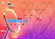 APACS Lethal 10 Badminton Racket Original. Frame only with Free Overgrip.