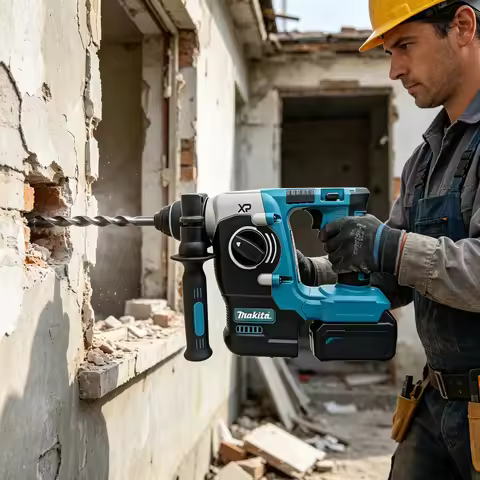 Makita 273 Brushless Rotary Hammer: Rechargeable Drilling & Chiseling Power Tool (Bare Tool)