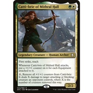 Catti-brie of Mithral Hall Adventures in the Forgotten Realms Commander Edition Near Mint MTG