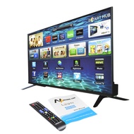 National Star by Winland LED TV 65 inches Smart Flatscreen TV with VGA / 2USB / Earphone TV input NS