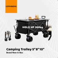 【LePinBang】Troli Barang Lipat 300KG  | Outdoor Wagon Camping Trolley | 可折叠搬运车 野营手推车