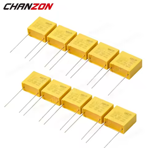 X2 Safety Capacitor 275VAC 0.001UF to 2.2UF Polypropylene Film Capacitor for Electronic Circuit Repa