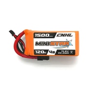 CNHL MiniStar 1500mAh 4S 14.8V 120C Lipo Battery with XT60 for FPV