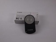 Canon 佳能 原廠紅外線遙控器 RC-5 for Canon 佳能/5D2/7D/1000D/550D/500D/450D/400D/350D/650D