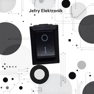 SKALAR SWITCH ON OFF 15X21MM BLACK 2 PIN