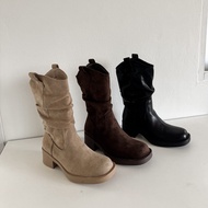 [พร้อมส่ง] WEAR.SOUL #S665-Valley Mid Boots