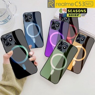 Latest Realme C53 NFC Softcase - Realme C53 Glass softcase - Realme C53 Glitter Glass softcase - Rea