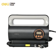 Deli Electric Car Air Pump Portable Automatic Auto Compressor