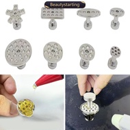 BEAUTYSTARTING 8Pcs Car Body Paintless Dent Repair Tools Dent Pulling Tabs Glue Puller Tabs Remover 