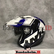 Helm INK T1 Motif #2 White Blue Original