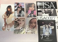 BLACKPINK Lisa小卡/明信片/拍立得