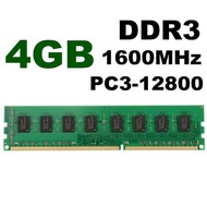 4GB DDR3 PC3-12800 1600MHz Desktop PC DIMM Memoria RAM 240 pins For AMD System