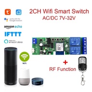 Gate Controller 2 Channel Smart Autogate Auto gate Door 智能电动门 Tuya Alexa Google Smart Life 433mhz re