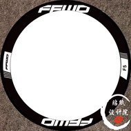 Customized FFWD Bicycle Rim Sticker Bicycle Wheel Set Sticker Road Wheel Set Sticker DIY