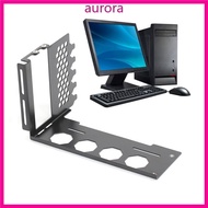 Aur SXJ B Type GPU Mounting Bracket Strong and Reliable Vertical Design Metal Stand