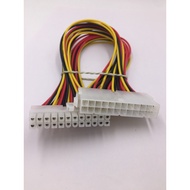 24P Extension Cord 24PIN ATX Computer Power Extension Cord Extension Cord Adapter Cable 30CM