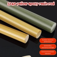 3240 yellow epoxy resin rod FR4 glass fiber insulation rod high-strength moisture-proof G10 glass fi