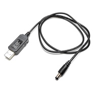 USB Power Boost Cable DC 5V to 5V 9V 12V USB Conversion Cable Mobile Power Connection Router Cable B