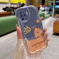 Casing HP OPPO A94 F19 Pro Reno 5F Reno 5 Lite Reno5 F Reno5 Lite Case Softcase Cute Porpoise And Dog Pattern New Soft Cellphone Case Silicone Protective Case