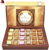 Ghasitaram Gifts Christmas Gifts 24 pcs Assorted Box of MEWA Bites, Granola Bites, Sugarfree Anjeer/