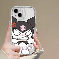 Cute Kuromi Kitty Baku Dog Cartoon Case For OPPO Find X3 X5 X6 X3 Lite Reno 5 4 6 7 8 Lite Reno 10 Pro Transparent Soft TPU Phone Cases Cover