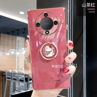 New Phone Case Honor X9d Honor 400 Smart Honor X7d 5G 4G Casing Electroplating Straight Edge with Ca