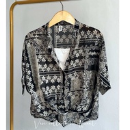BLOUSE SIFON EVIE FREE TANKTOP WANITA|BLOUSE SIFON MOTIF BATIK|ATASAN BATIK|BLOUSE KEKINIAN