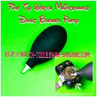 Handy Powerful Hand Press Watch Repair Servicing Rubber Dust Blower Air Pump Tool With Nylon Fine Tip Nozzle