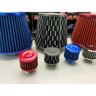 HIGH FLOW AIR FILTER ( 3 INCH }MINI AIR FILTER 12MM OPEN POD HKS Honda civic EK EG B series viva kan