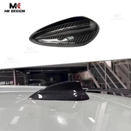 Dry Carbon Fiber Shark Fin Antenna Trim Cover for 2021+ BMW M3 M4 G80 G82 Car Exterior Accessories
