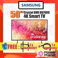 [FREE GIFT] Samsung 50" / 55" / 65 " Crystal UHD DU7000 4K Smart TV UA50DU7000KXXM / UA55DU7000KXXM 