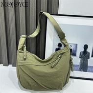 COD Women's Crescent Moon Messenger Bag Multi-pocket Half Moon Bag Shoulder Bag Large Capacity Moon 