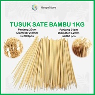 Bamboo Skewers 22 cm 24 cm Contents 900+ pcs Taper 1 kg
