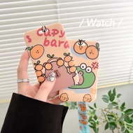 Cute Capybara Necklace ID Card Holder Lanyard Cute Card Holder/ Card Holder/