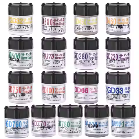 20g/30g Silicone Thermal Paste GD900 6.0W/M-K Heat Transfer Grease Heat Sink CPU GPU Chipset Noteboo