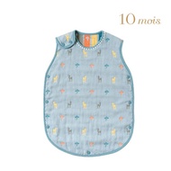 [10mois] Japan-Made Six-Layer Gauze Kick-Proof Vest Baby Children Amelie Whimsical World Four Season