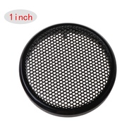 1/2/3/4/5/6 Inch Black Car Speaker Grill Mesh Round Horn Protective Cover Circle Enclosure Net DIY Decorative Accessories