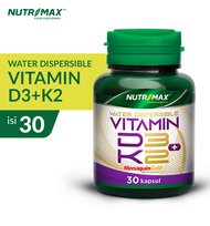 Nutrimax Water Dispersible Vitamin D3 + K2 Kalsium Calcium Kesehatan Tulang Osteoporosis Lansia