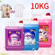 Sabun Dobi Liquid Cozy Formula 10KG  + Pelembut, Wangi, Antibakteria,Ekstrak tumbuhan & wangian taha