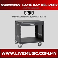 Samson SRK8 Universal Equipment Rack Stand 8 Space (SRK 8/SRK-8)
