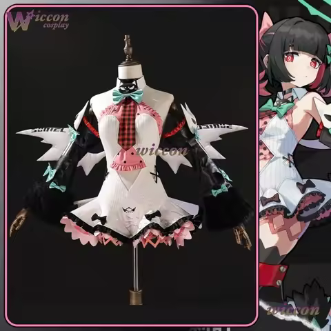 Angle Of Delusion Captain Nangong Cosplay Costume Game Zenless Zone Zero ZZZ Wings Virtual Idol Nang