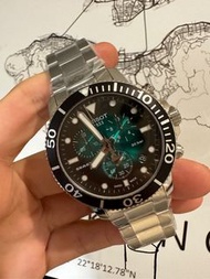 ✅全新✅天梭T120 六針計時✅TISSOT SEASTAR 1000 QUARTZ CHRONOGRAPH✅ T120.417.11.091.01✅兩年保養✅另有各款顏色✅