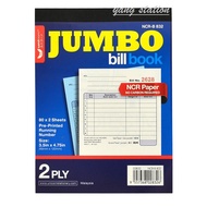 NCR Jumbo Bill Book 2Ply 3Ply Receipt Book Bill Book