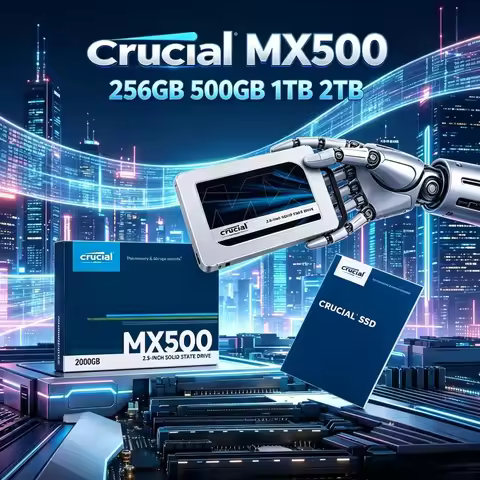 New Arrival Crucial MX500 SATA 2.5-inch SSD 3D NAND Multiple Capacities High Speed Storage For Lapto