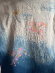 日本製造 Starry night Pegasus Tapestry Moon Star JAPANBLUE Aizome Tenma Aizen Tapestry In translation