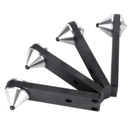 4PCS Stage Speaker Stands,Adjustable Speaker Stands, Speaker Foot Bracket Audio Suspension Bracket S