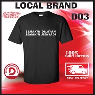 TSHIRT CONTON D03-SEMAKINLAYAN