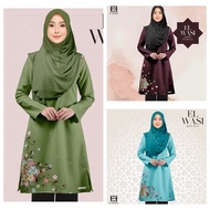 Baju Jersey Muslimah Perempuan Baju Muslimah Plus Size Jersey Lengan Panjang Muslimah Plus Size Jers