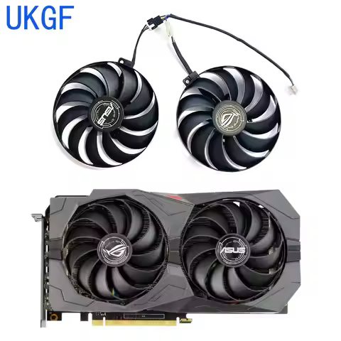Brand new 95MM 6PIN FDC10U12S9-C GTX1660 GPU fan for ASUS ROG Strix GTX 1660 1650 SUPER GTX1650S GTX